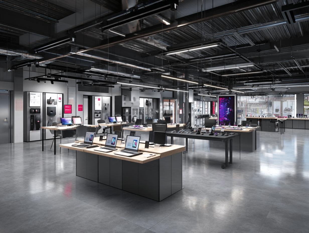 Modern electronics and appliances